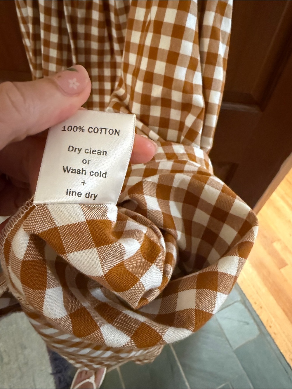 Lindsay Robinson‎ Gingham Dress - Picture 6 of 7